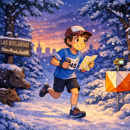 Dystans Stołeczny w Lasku Bielańskim